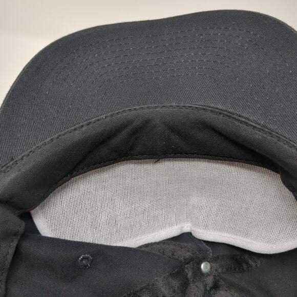 Back The Clock Cactus Petes Snapback 5 Panel Cap Black One Size Rope Mohr's - Picture 8 of 10